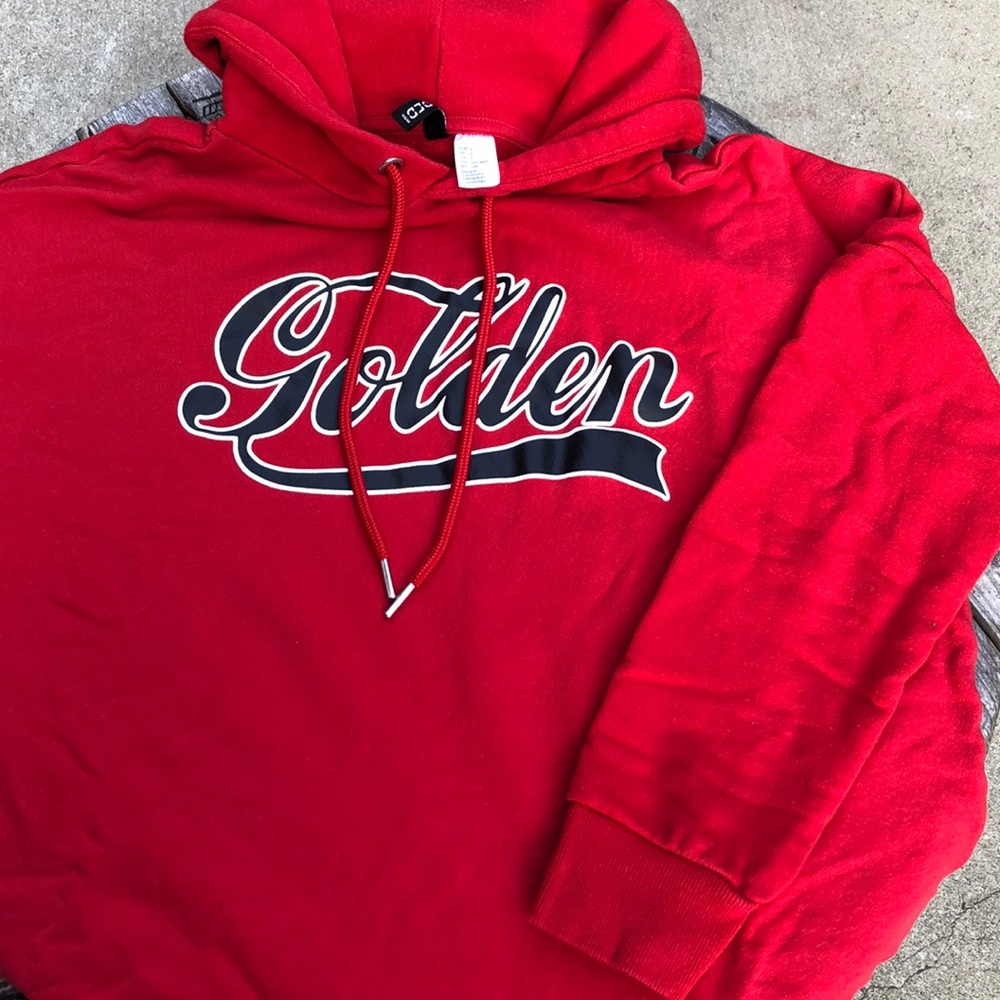 Red Hoodie “golden”